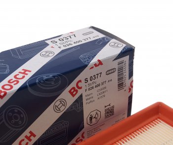 669 р. Фильтр воздушный ЛАДА Largus RENAULT Logan (12-) (8кл.) BOSCH BOSCH f026400377  с доставкой в г. Керчь. Увеличить фотографию 2