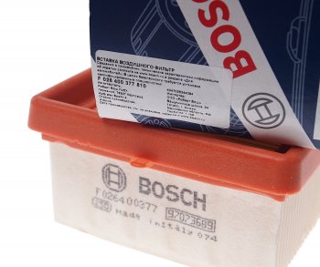 669 р. Фильтр воздушный ЛАДА Largus RENAULT Logan (12-) (8кл.) BOSCH BOSCH f026400377  с доставкой в г. Керчь. Увеличить фотографию 3
