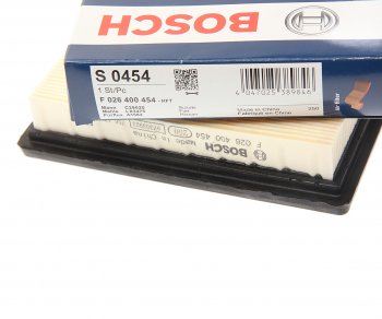1 199 р. Фильтр воздушный NISSAN Almera (N16E),Primera (P11,P12),X-Trail (T30) BOSCH BOSCH f026400454  с доставкой в г. Керчь. Увеличить фотографию 2