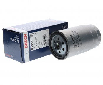 1 769 р. Фильтр топливный HYUNDAI Verna,Getz,Starex H-1,Matrix,Santa Fe (дв.В4CB) (CRDI) BOSCH BOSCH f026402048 BOSCH f026402048  с доставкой в г. Керчь. Увеличить фотографию 1
