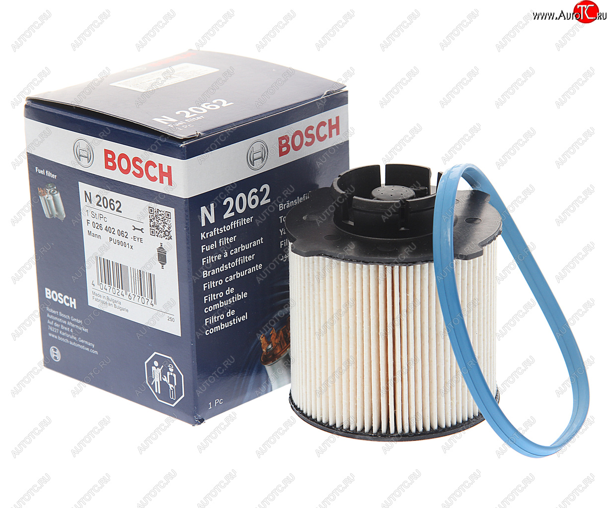 1 199 р. Фильтр топливный CHEVROLET Cruze (09-),Orlando (11-) BOSCH BOSCH f026402062 BOSCH f026402062  с доставкой в г. Керчь