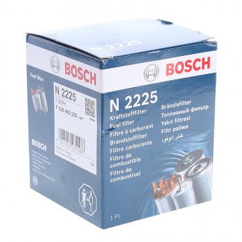 2 559 р. Фильтр топливный TOYOTA Hilux (15-) BOSCH BOSCH f026402225  с доставкой в г. Керчь. Увеличить фотографию 3