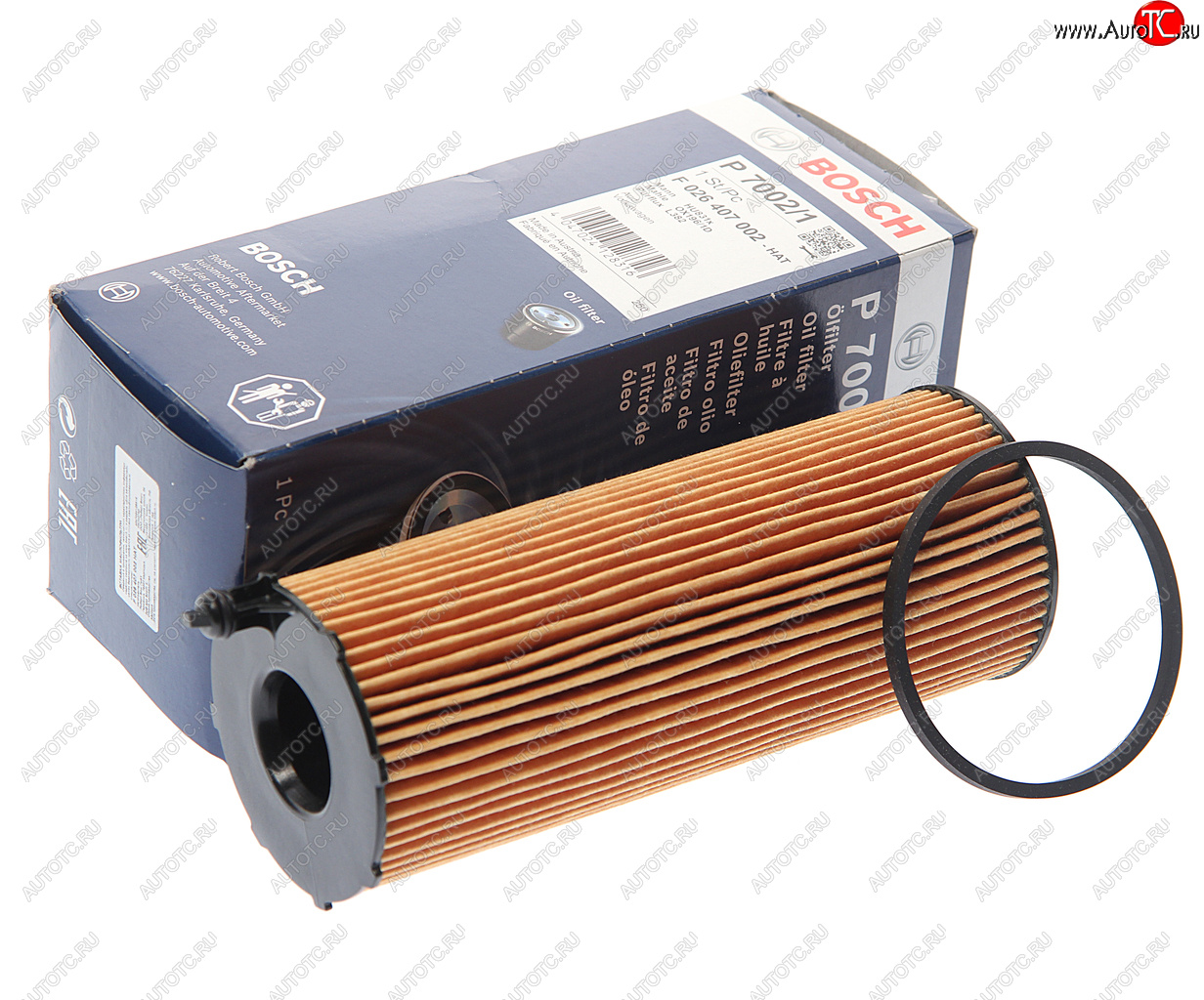 1 089 р. Фильтр масляный VW Touareg (03-07),Phaeton (02-15) AUDI A4 (05-12) BOSCH BOSCH f026407002  с доставкой в г. Керчь