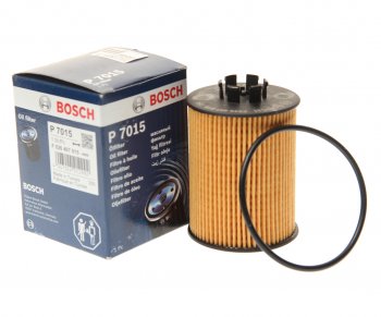 449 р. Фильтр масляный OPEL Agila A (00-08),Corsa D (06-) BOSCH BOSCH f026407015  с доставкой в г. Керчь. Увеличить фотографию 1