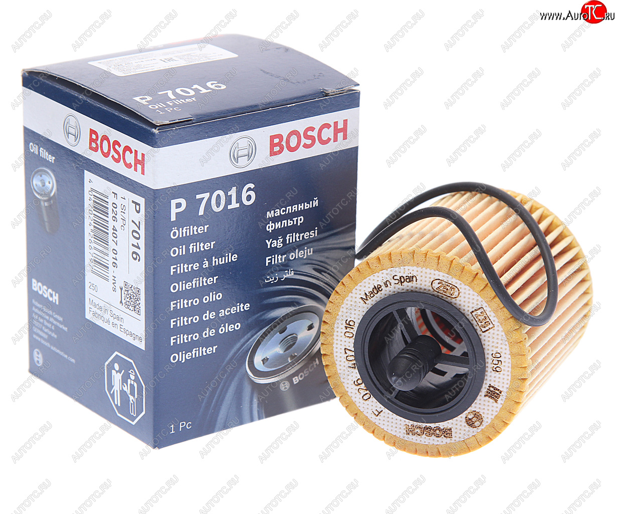 769 р. Фильтр масляный CHEVROLET Captiva (12-) (2.4) BOSCH BOSCH f026407016  с доставкой в г. Керчь