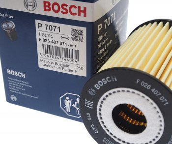 999 р. Фильтр масляный CHEVROLET Captiva (07-08),Epica (07-08),Lacetti (03-08) BOSCH BOSCH f026407071  с доставкой в г. Керчь. Увеличить фотографию 2