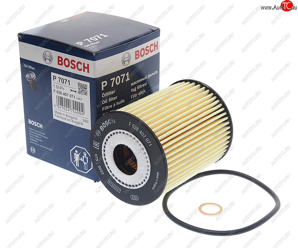 999 р. Фильтр масляный CHEVROLET Captiva (07-08),Epica (07-08),Lacetti (03-08) BOSCH BOSCH f026407071  с доставкой в г. Керчь
