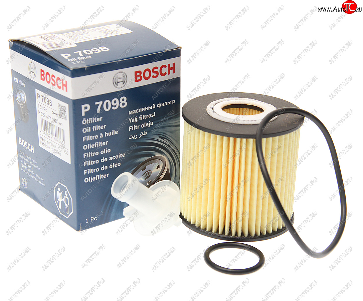 529 р. Фильтр масляный TOYOTA Camry (06-) (2.53.5) BOSCH BOSCH f026407098  с доставкой в г. Керчь