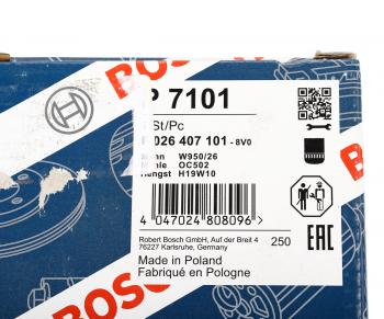 1 599 р. Фильтр масляный IVECO EuroCargo BOSCH BOSCH f026407101  с доставкой в г. Керчь. Увеличить фотографию 4