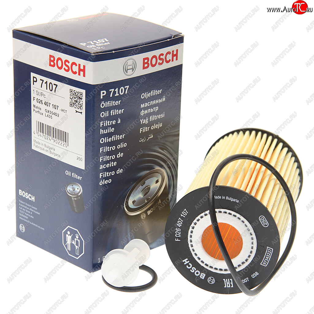 1 089 р. Фильтр масляный TOYOTA Land Cruiser 200 (4.5D4.6) LEXUS LX570 BOSCH BOSCH f026407107  с доставкой в г. Керчь