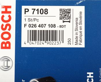 1 199 р. Фильтр масляный OPEL Combo D (12-) (1.62.0) BOSCH BOSCH f026407108  с доставкой в г. Керчь. Увеличить фотографию 5