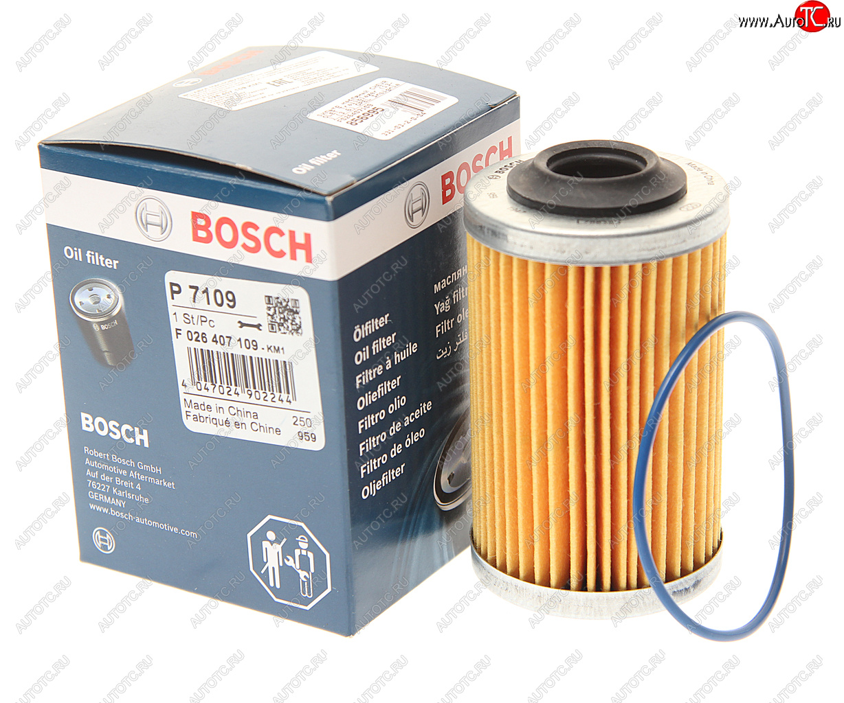 789 р. Фильтр масляный CHEVROLET Trailblazer (13-) (3.6) OPEL Insignia (08-) SAAB 9-3 (05-11) BOSCH BOSCH f026407109  с доставкой в г. Керчь