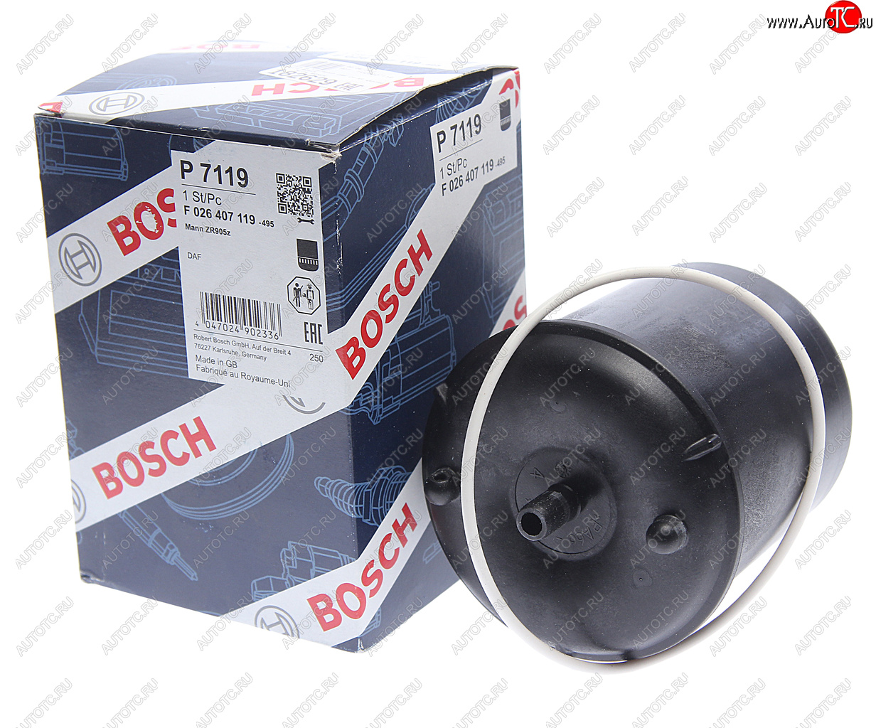 2 699 р. Фильтр масляный DAF CF,XF центрифуги BOSCH BOSCH f026407119  с доставкой в г. Керчь