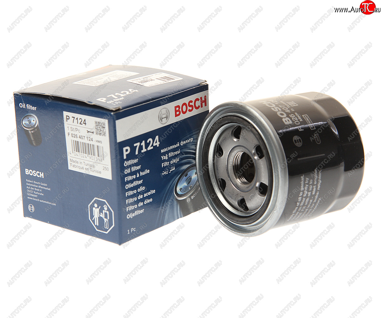 599 р. Фильтр масляный HYUNDAIKIA BOSCH BOSCH f026407124  с доставкой в г. Керчь