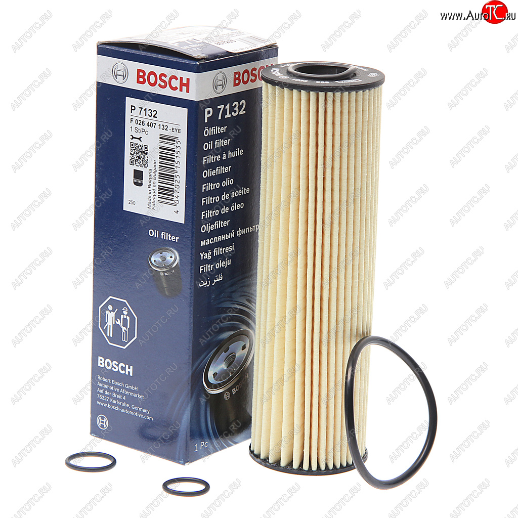 859 р. Фильтр масляный MERCEDES C (C204,S204,W204),E (C207,S212,W212) (M271) BOSCH BOSCH f026407132  с доставкой в г. Керчь