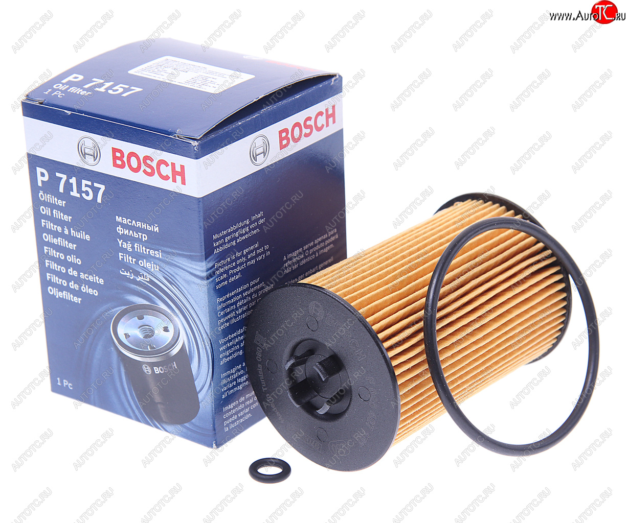 669 р. Фильтр масляный VW Golf,Passat (13-) AUDI (13-) BOSCH BOSCH f026407157  с доставкой в г. Керчь