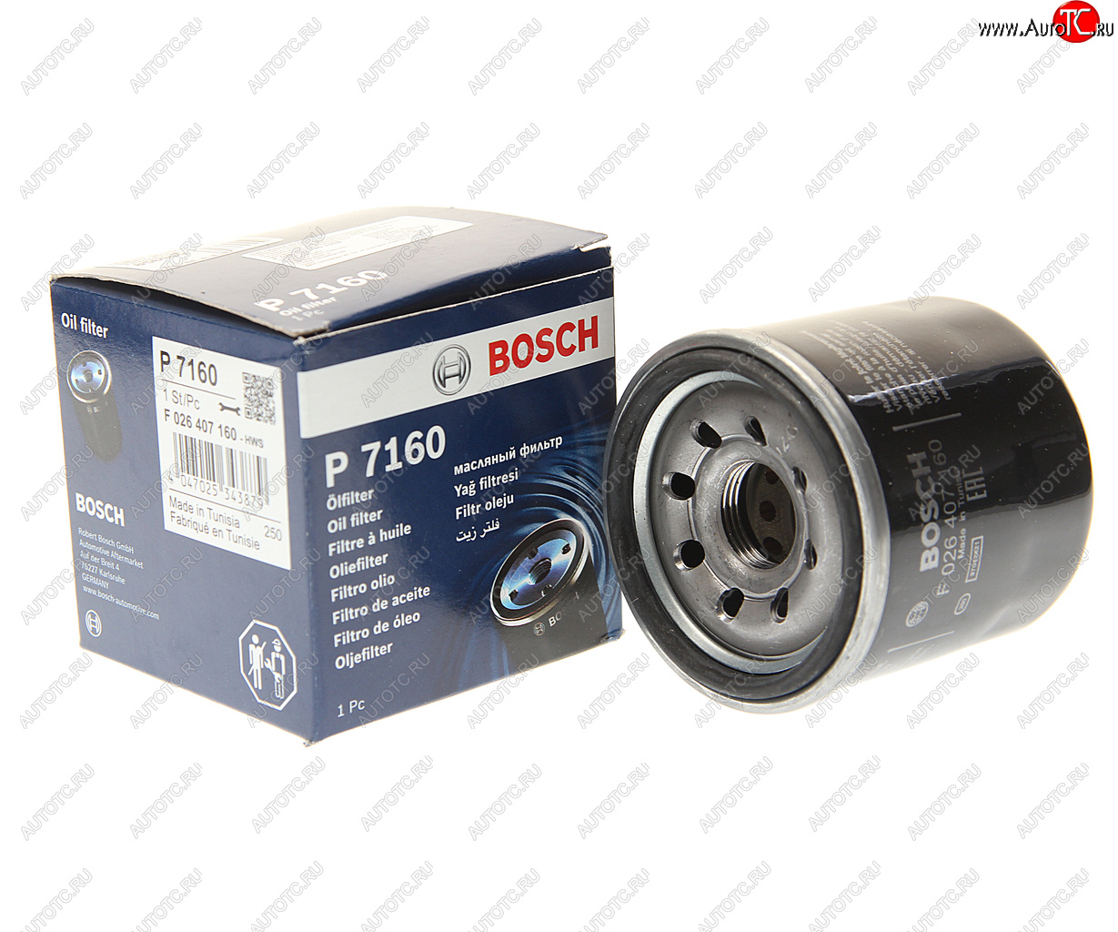 699 р. Фильтр масляный MAZDA 3,6,CX-5 BOSCH BOSCH f026407160  с доставкой в г. Керчь