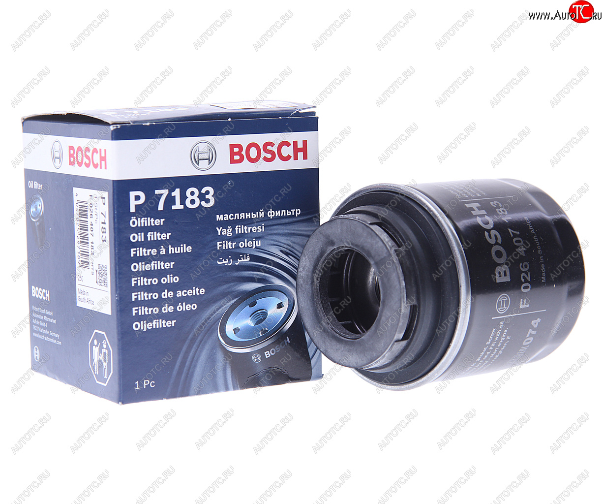 929 р. Фильтр масляный VW AUDI SEAT SKODA (1.2/1.4 TSI/TFSI/FSI 1.6) BOSCH BOSCH f026407183 BOSCH f026407183  с доставкой в г. Керчь