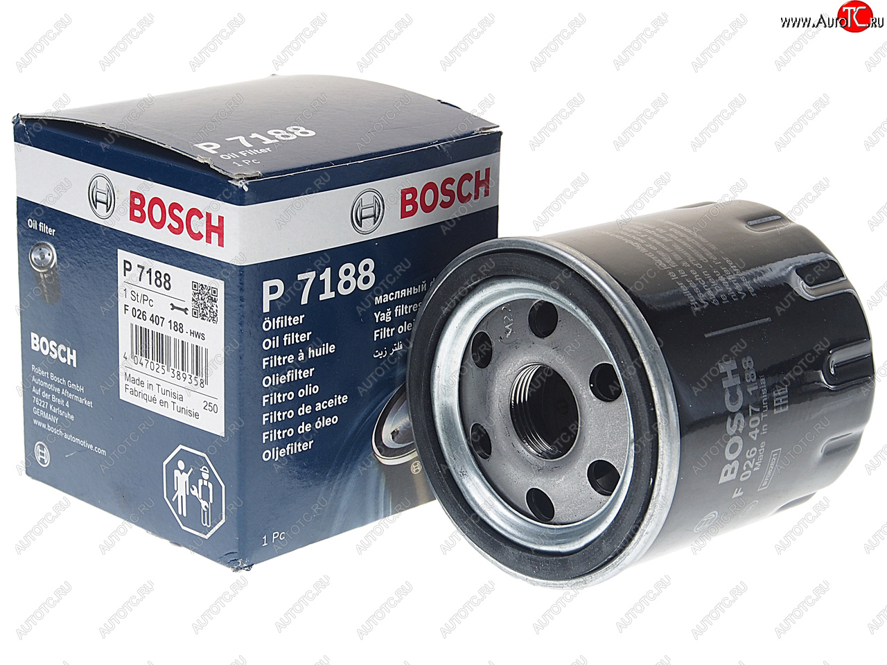 819 р. Фильтр масляный FORD Mondeo,Transit BOSCH BOSCH f026407188  с доставкой в г. Керчь