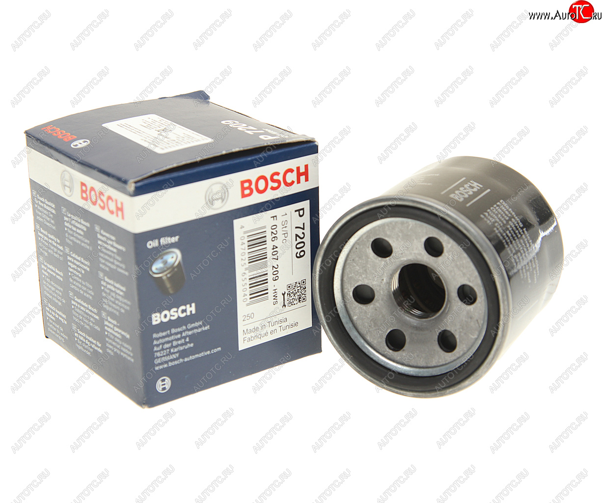 599 р. Фильтр масляный HYUNDAI KIA NISSAN RENAULT BOSCH BOSCH f026407209  с доставкой в г. Керчь