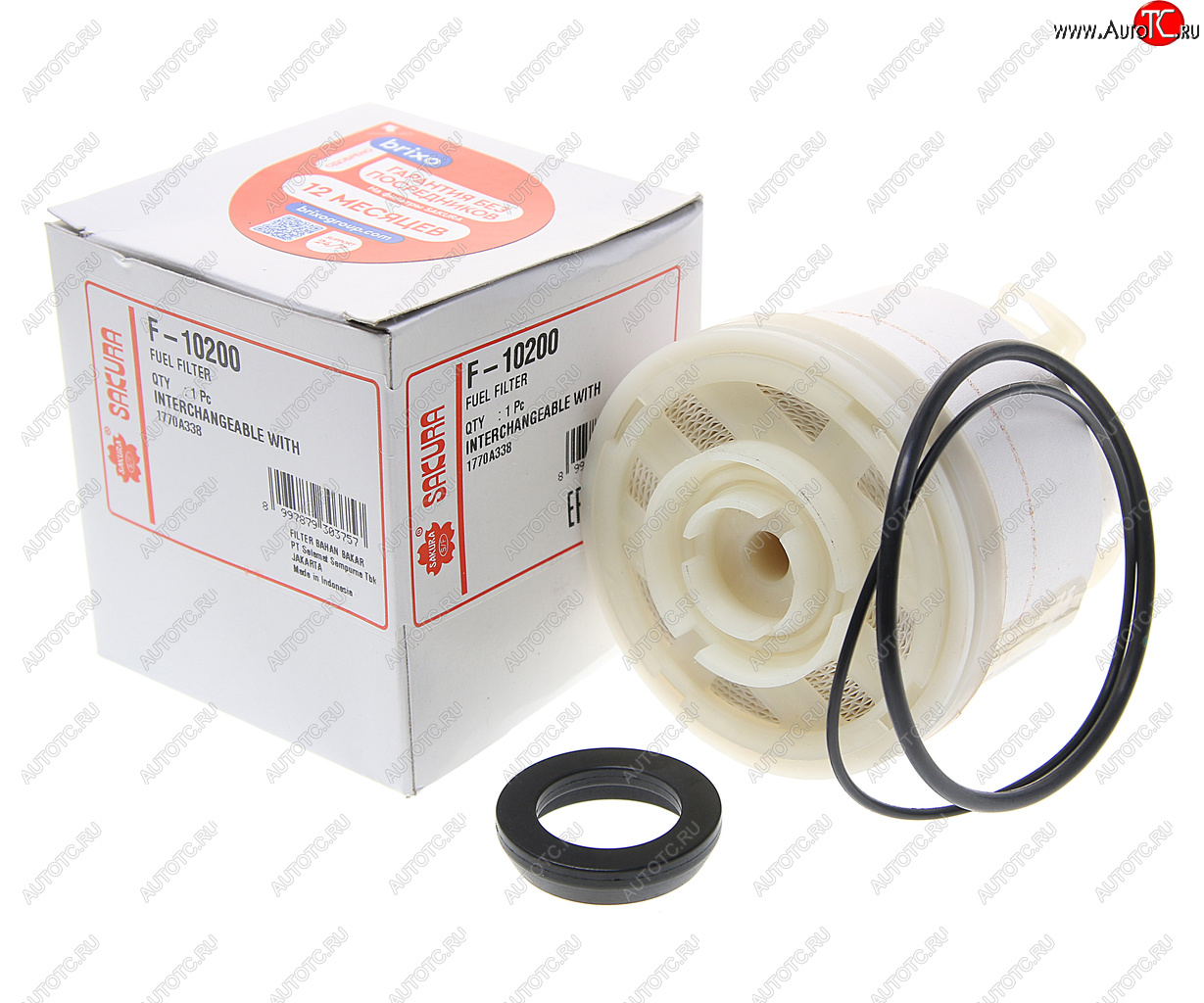 1 269 р. Фильтр топливный FORD Ranger (11-) MITSUBISHI Pajero Sport (16-) SAKURA SAKURA f10200  с доставкой в г. Керчь
