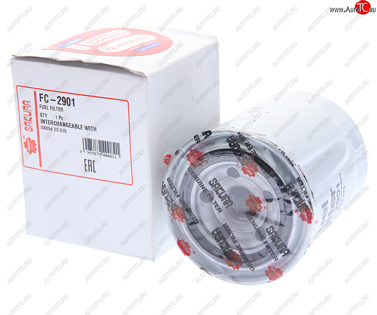 589 р. Фильтр топливный KIA Sportage SAKURA SAKURA fc2901  с доставкой в г. Керчь