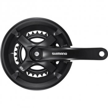 2 689 р. Система велосипедная 175мм 483828T защита черный SHIMANO SHIMANO fc-ty501  с доставкой в г. Керчь. Увеличить фотографию 1
