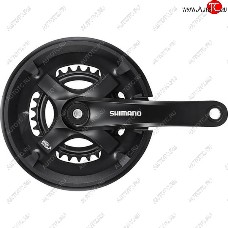 2 689 р. Система велосипедная 175мм 483828T защита черный SHIMANO SHIMANO fc-ty501  с доставкой в г. Керчь