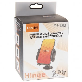 499 р. Держатель телефона универсальный FAISON FAISON fh-101b hinge black  с доставкой в г. Керчь. Увеличить фотографию 3