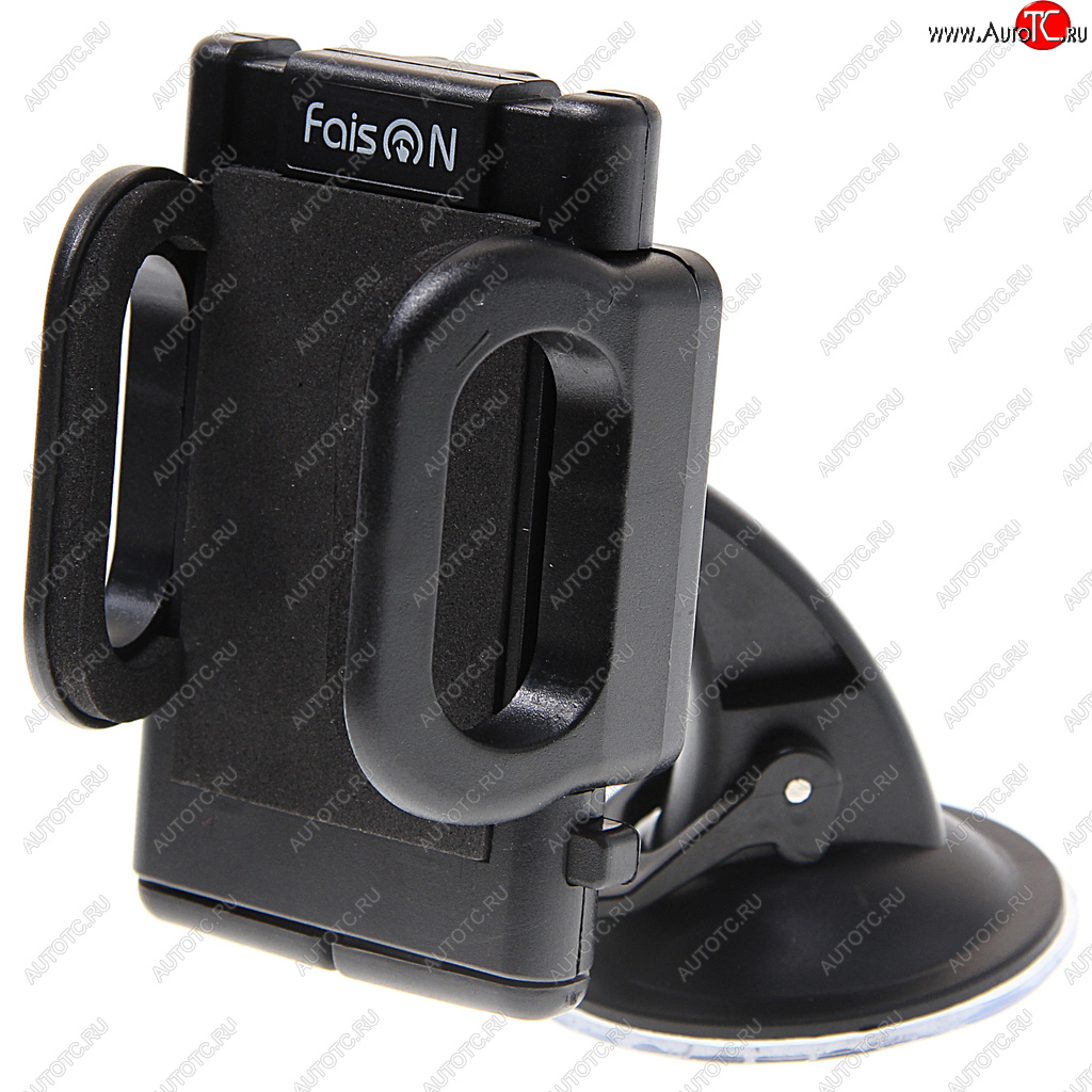 499 р. Держатель телефона универсальный FAISON FAISON fh-101b hinge black  с доставкой в г. Керчь