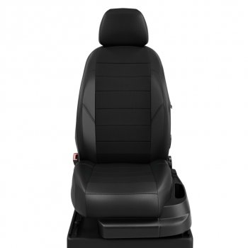 Чехлы сидений для (майка, 11 предм., экокожа) AVTOLIDER Peugeot Boxer 250 (2006-2014) (черные)