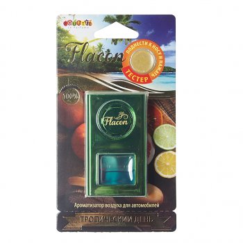 369 р. Ароматизатор на дефлектор мембранный (тропический день) Flacon FOUETTE FOUETTE fl-02  с доставкой в г. Керчь. Увеличить фотографию 1