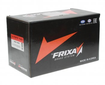 979 р. Колодки тормозные передние барабанные (4шт.) HANKOOK FRIXA KIA Cerato 1 LD седан рестайлинг (2005-2008)  с доставкой в г. Керчь. Увеличить фотографию 2