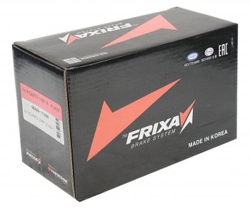 1 129 р. Колодки тормозные задние (4шт.) FRIXA KIA Picanto 2 TA хэтчбэк 3 дв. рестайлинг (2015-2017)  с доставкой в г. Керчь. Увеличить фотографию 3