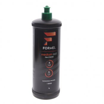 2 899 р. Полироль кузова абразивная Medium Cut Р2000 1л FORMEL FORMEL fm-p2000  с доставкой в г. Керчь. Увеличить фотографию 1