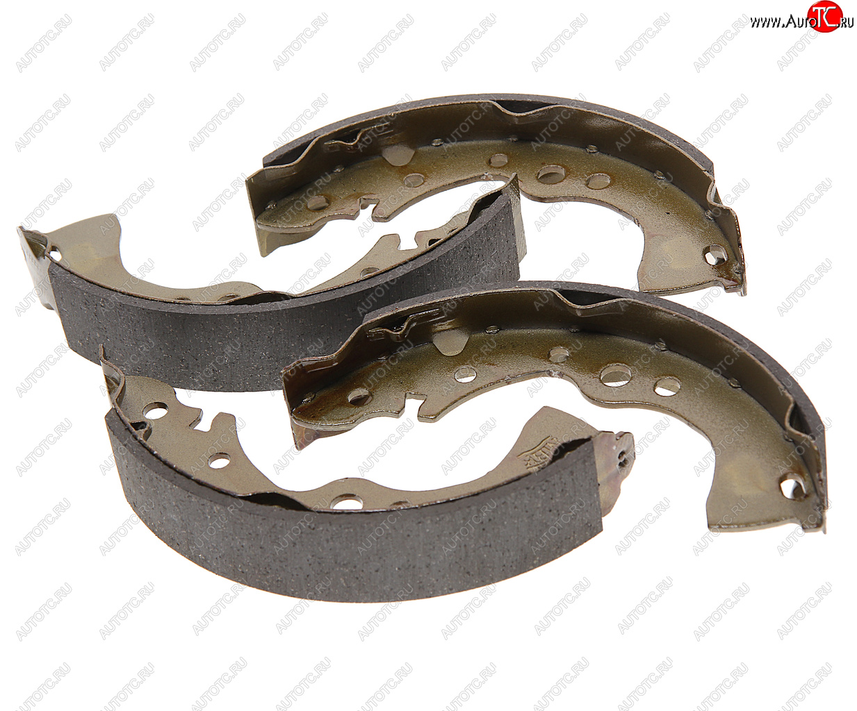2 399 р. Колодки тормозные задние барабанные (4шт.) NIBK Nissan Almera Classic седан B10 (2006-2013)  с доставкой в г. Керчь