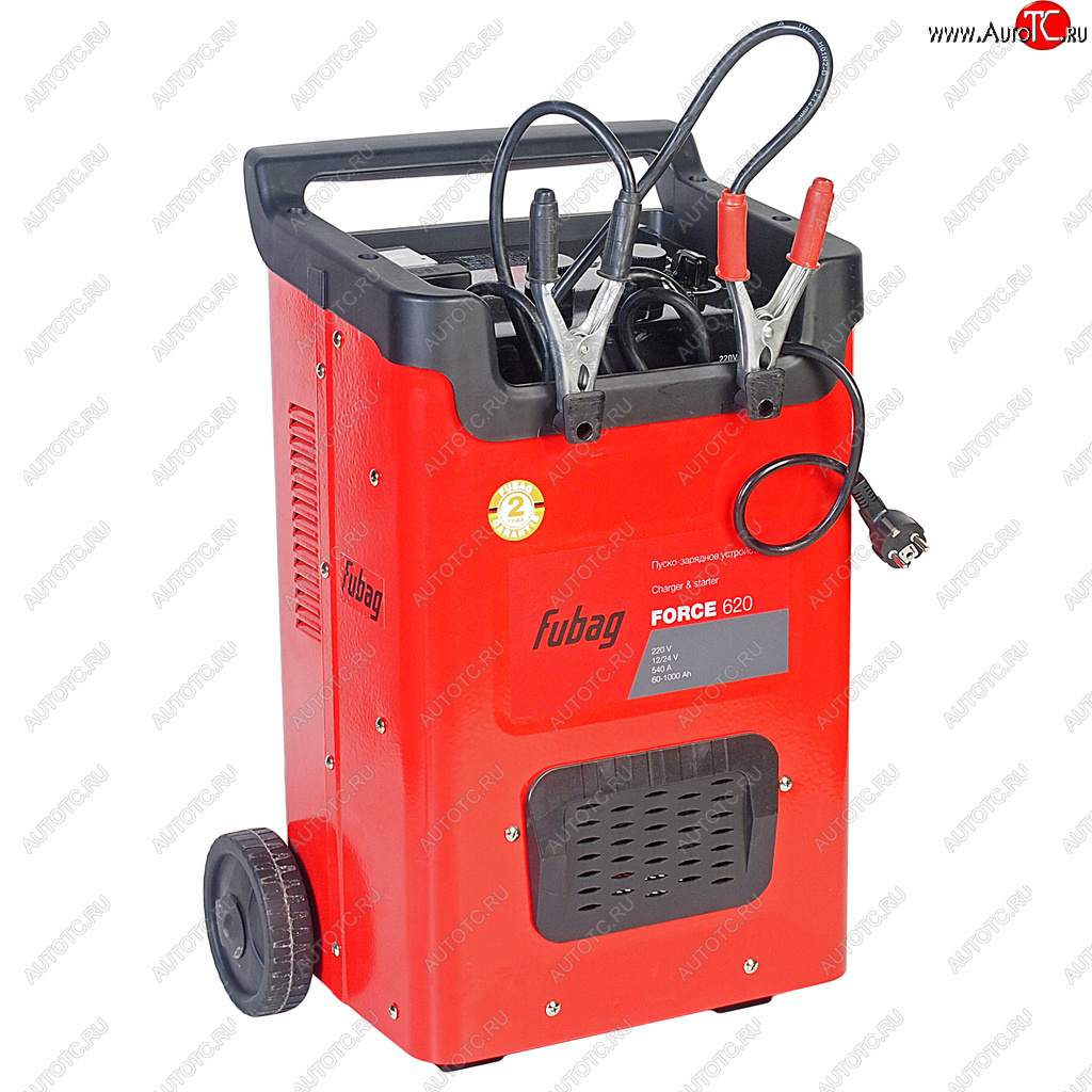 28 999 р. Устройство пуско-зарядное 12-24V60-1000Ач540А передвижное FUBAG FUBAG force 620  с доставкой в г. Керчь
