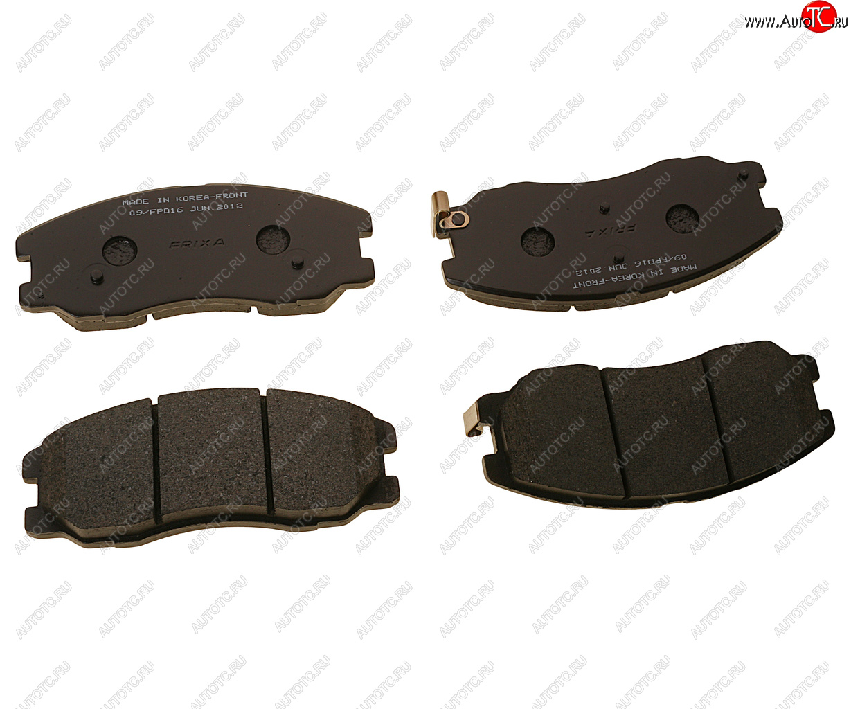 1 099 р. Колодки тормозные передние (4шт.) HANKOOK FRIXA Chevrolet Captiva  дорестайлинг (2006-2011)  с доставкой в г. Керчь