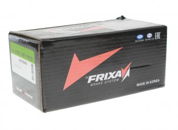 899 р. Колодки тормозные передние с АБС (4шт.) HANKOOK FRIXA Chevrolet Aveo T300 седан (2011-2015)  с доставкой в г. Керчь. Увеличить фотографию 2