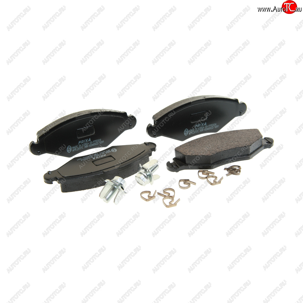 1 059 р. Колодки тормозные передние без АБС (4шт.) HANKOOK FRIXA Peugeot 206 хэтчбэк 3 дв. 2AC дорестайлинг (1998-2003)  с доставкой в г. Керчь