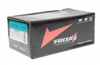 969 р. Колодки тормозные передние R16 (4шт.) HANKOOK FRIXA CITROEN Berlingo M59 рестайлинг (2002-2012)  с доставкой в г. Керчь. Увеличить фотографию 2