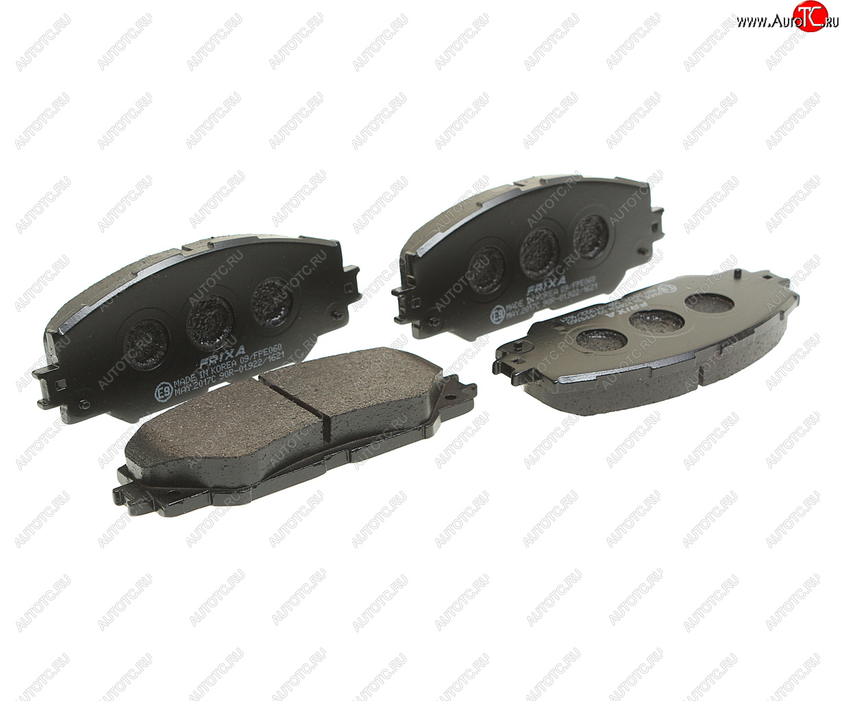 1 569 р. Колодки тормозные передние (4шт.) HANKOOK FRIXA Toyota RAV4 XA30 5 дв. удлиненный дорестайлинг (2003-2008)  с доставкой в г. Керчь
