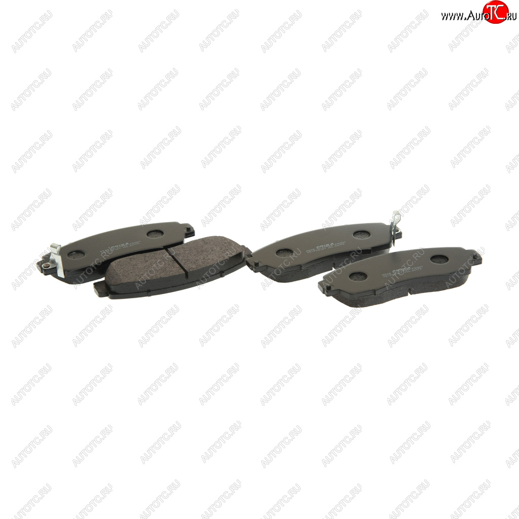 969 р. Колодки тормозные передние (4шт.) HANKOOK FRIXA Honda CR-V RE1,RE2,RE3,RE4,RE5,RE7 дорестайлинг (2007-2010)  с доставкой в г. Керчь