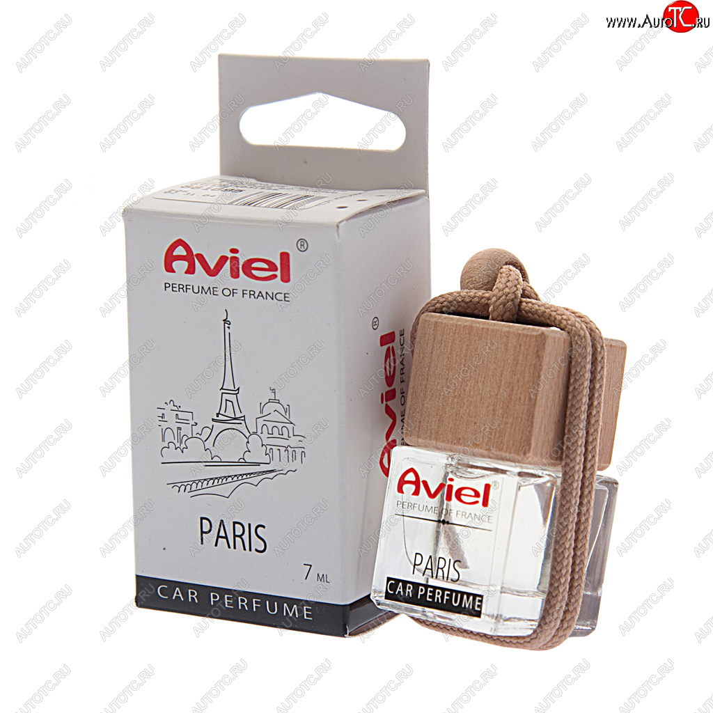 429 р. Ароматизатор подвесной жидкостный (Paris) 7мл Perfume of France AVIEL AVIEL frparis031556  с доставкой в г. Керчь