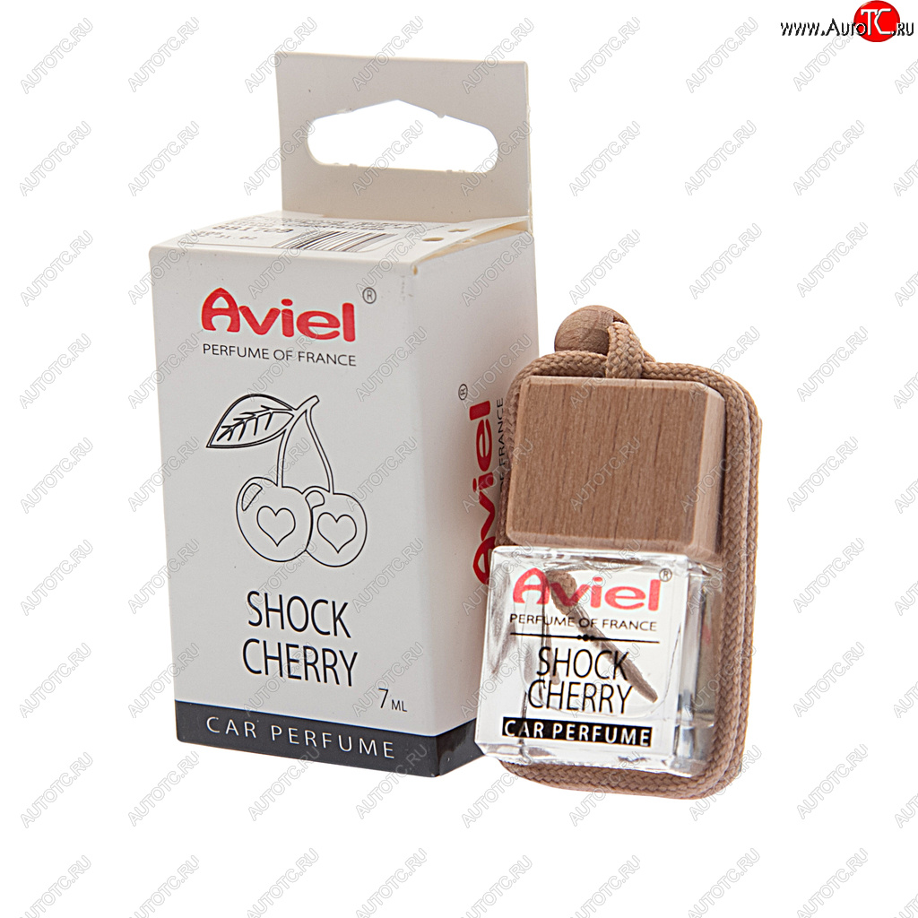 419 р. Ароматизатор подвесной жидкостный (Shock cherry) 7мл Perfume of France AVIEL AVIEL frshockсherry031686  с доставкой в г. Керчь