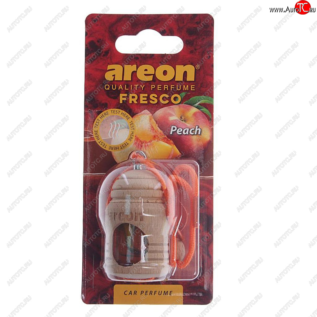249 р. Ароматизатор подвесной жидкостный (персик) Fresco AREON AREON frtn24  с доставкой в г. Керчь