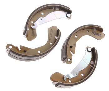 2 599 р. Колодки тормозные OPEL Astra G,Corsa C задние барабанные (4шт.) FERODO FERODO fsb335  с доставкой в г. Керчь. Увеличить фотографию 2