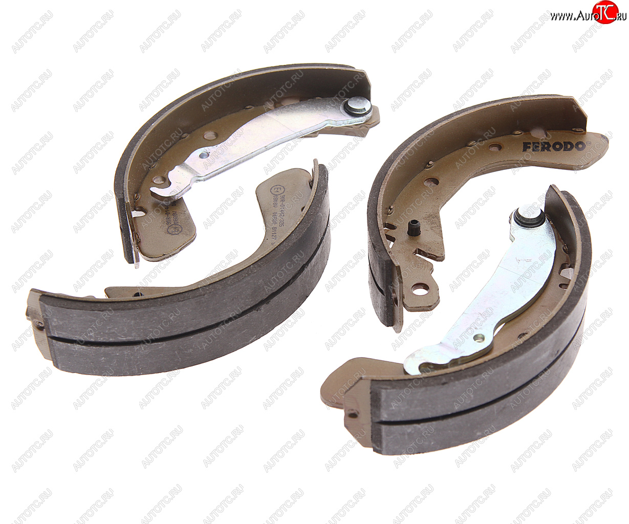 2 599 р. Колодки тормозные OPEL Astra G,Corsa C задние барабанные (4шт.) FERODO FERODO fsb335  с доставкой в г. Керчь