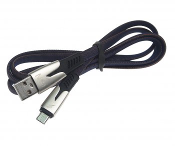 195 р. Кабель micro USB 1м FAISON FAISON fs-k-1035 need blue  с доставкой в г. Керчь. Увеличить фотографию 1