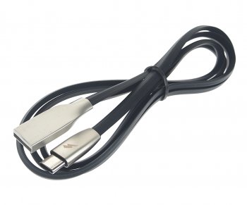 193 р. Кабель USB Type C 1м FAISON FAISON fs-k-1044 even black  с доставкой в г. Керчь. Увеличить фотографию 1